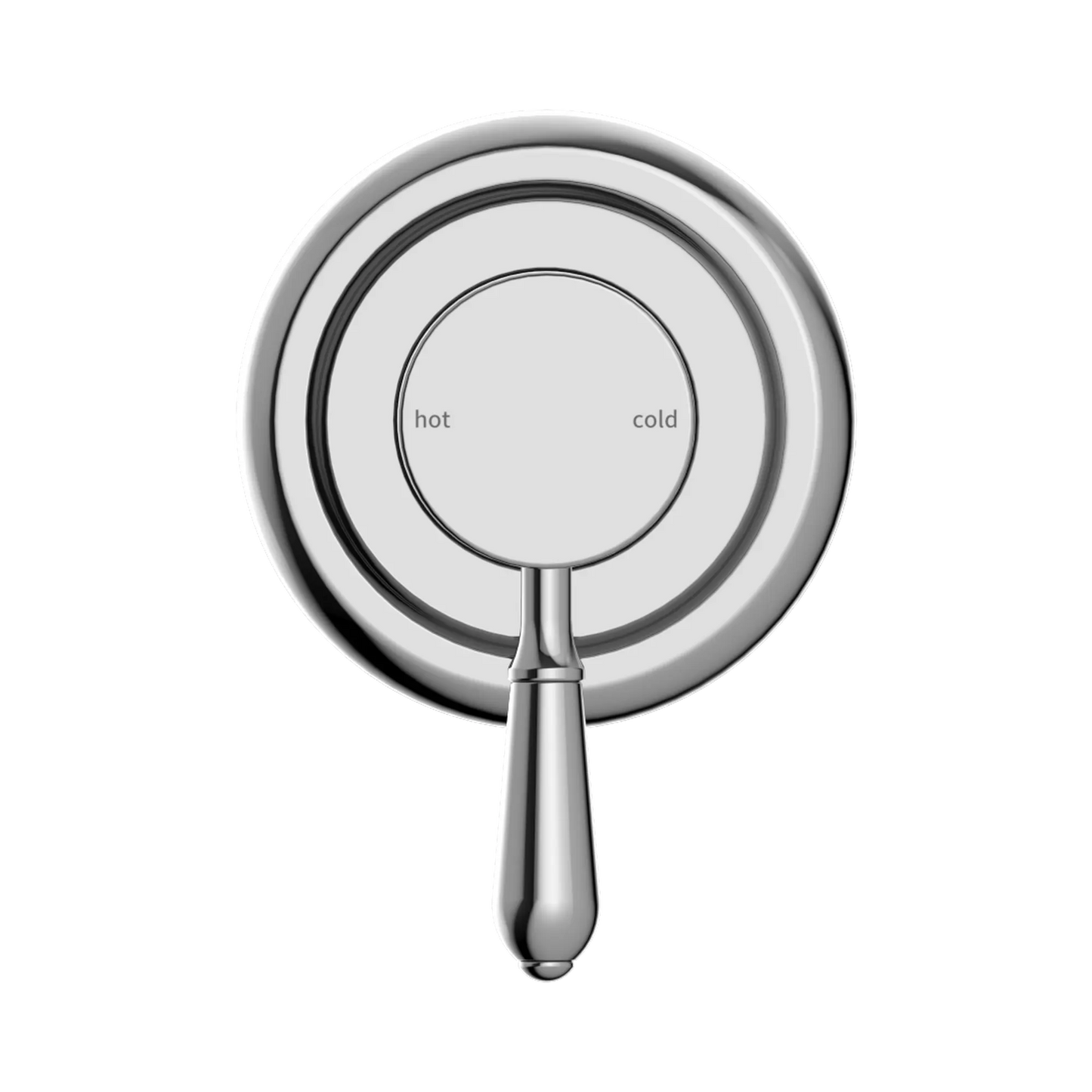 York Shower Mixer With Metal Lever Chrome