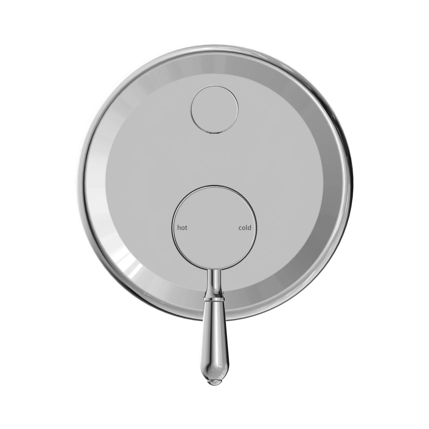 York Shower Mixer With Diverter With Metal Lever Chrome