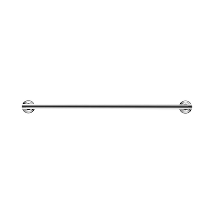 York Single Towel Rail 600mm Chrome