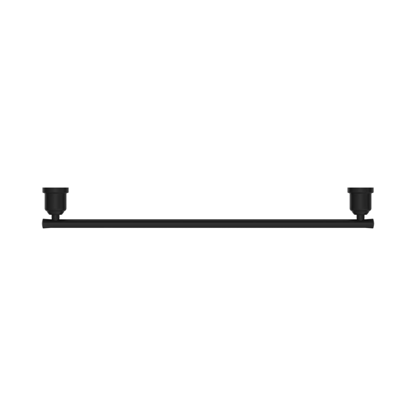 York Single Towel Rail 600mm Matte Black