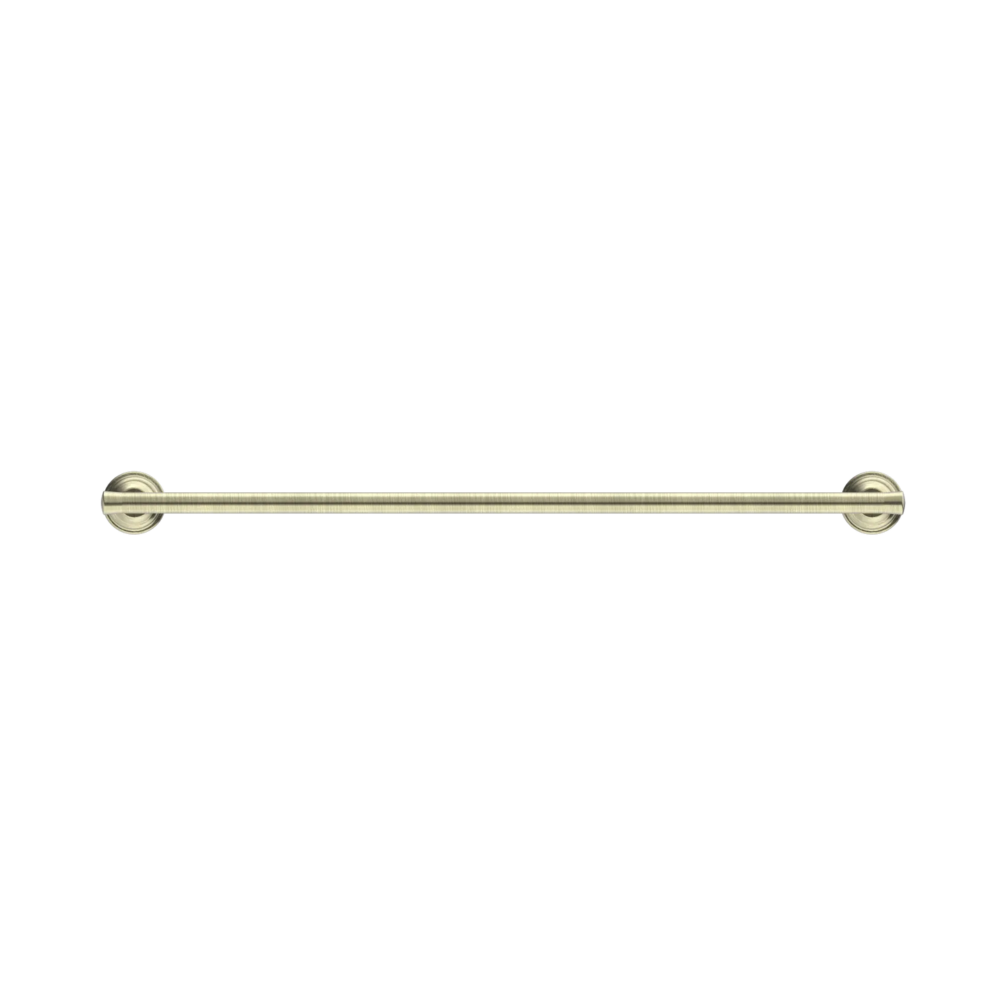 York Double Towel Rail 600mm Aged Brass