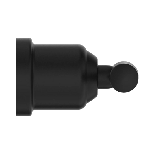 York Robe Hook Matte Black