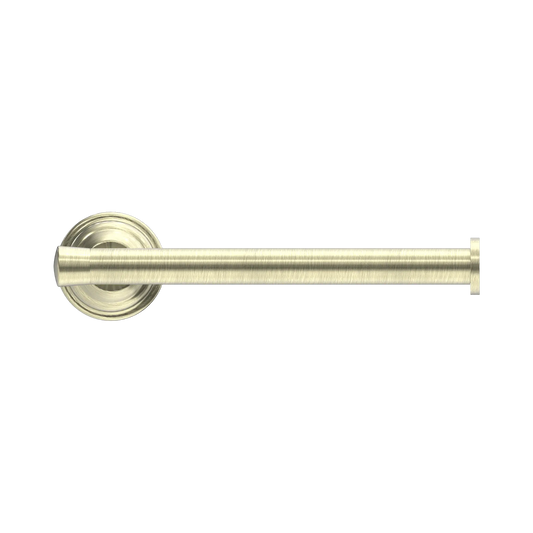 York Toilet Roll Holder Aged Brass
