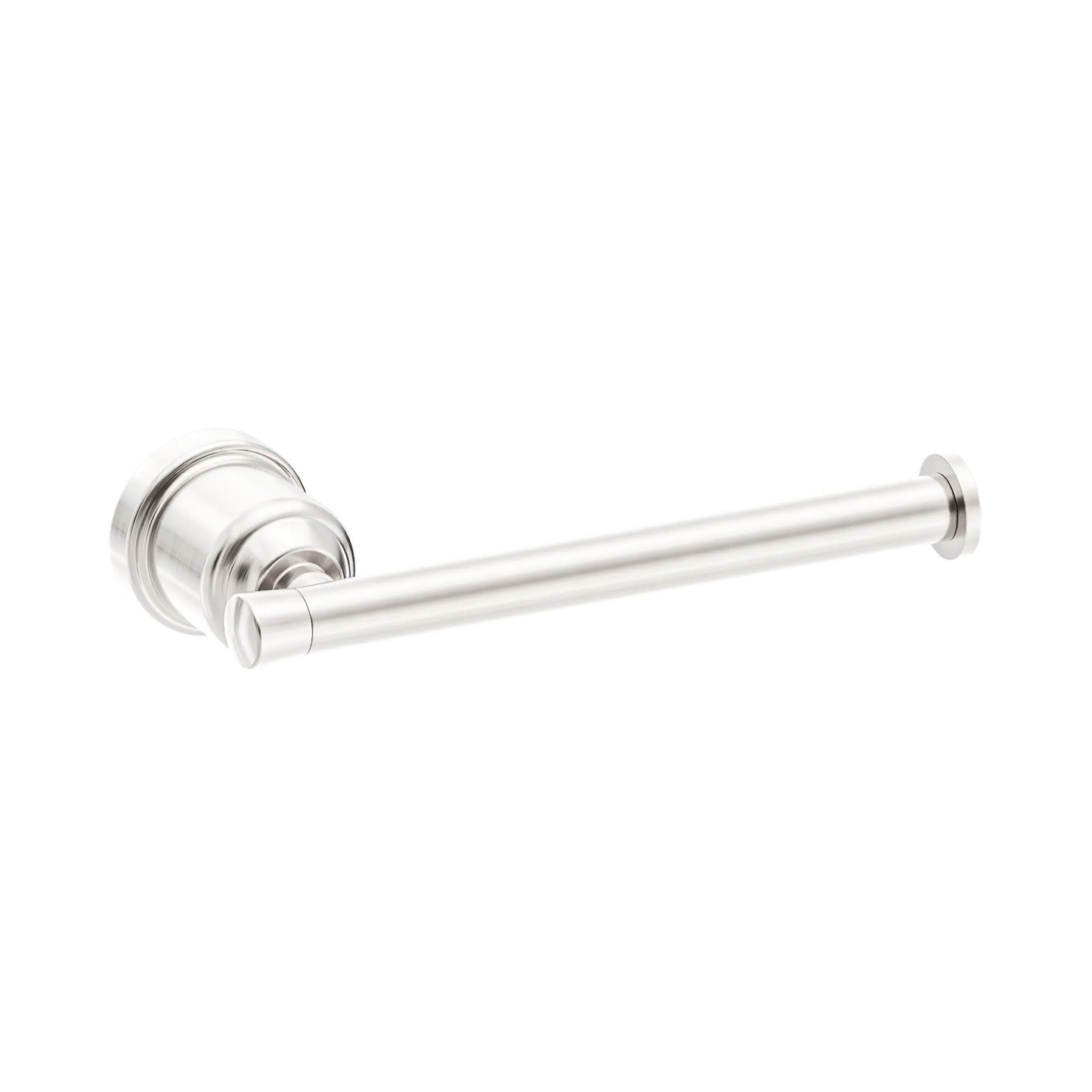 Nero York Toilet Roll Holder Brushed Nickel