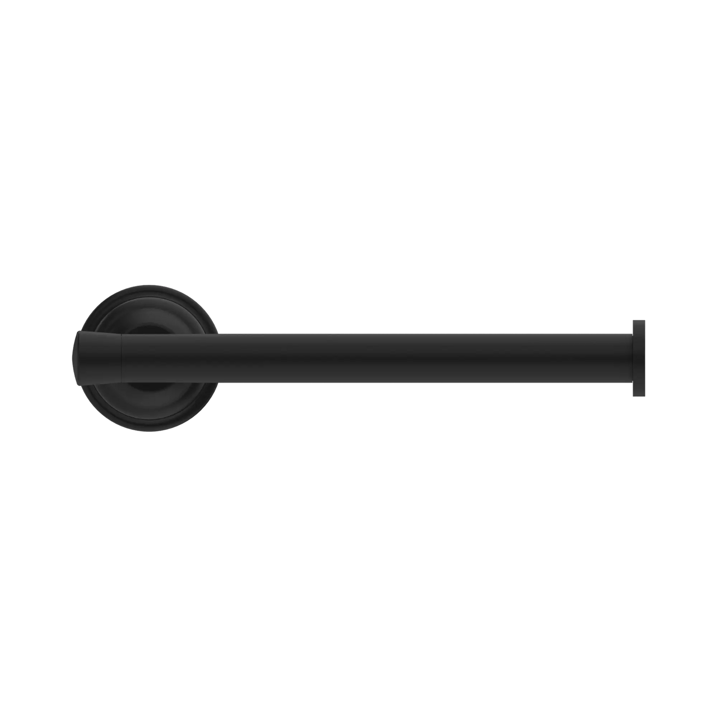 York Toilet Roll Holder Matte Black