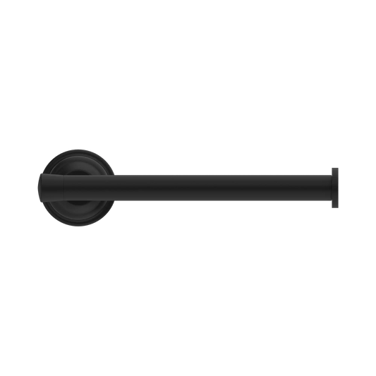 York Toilet Roll Holder Matte Black