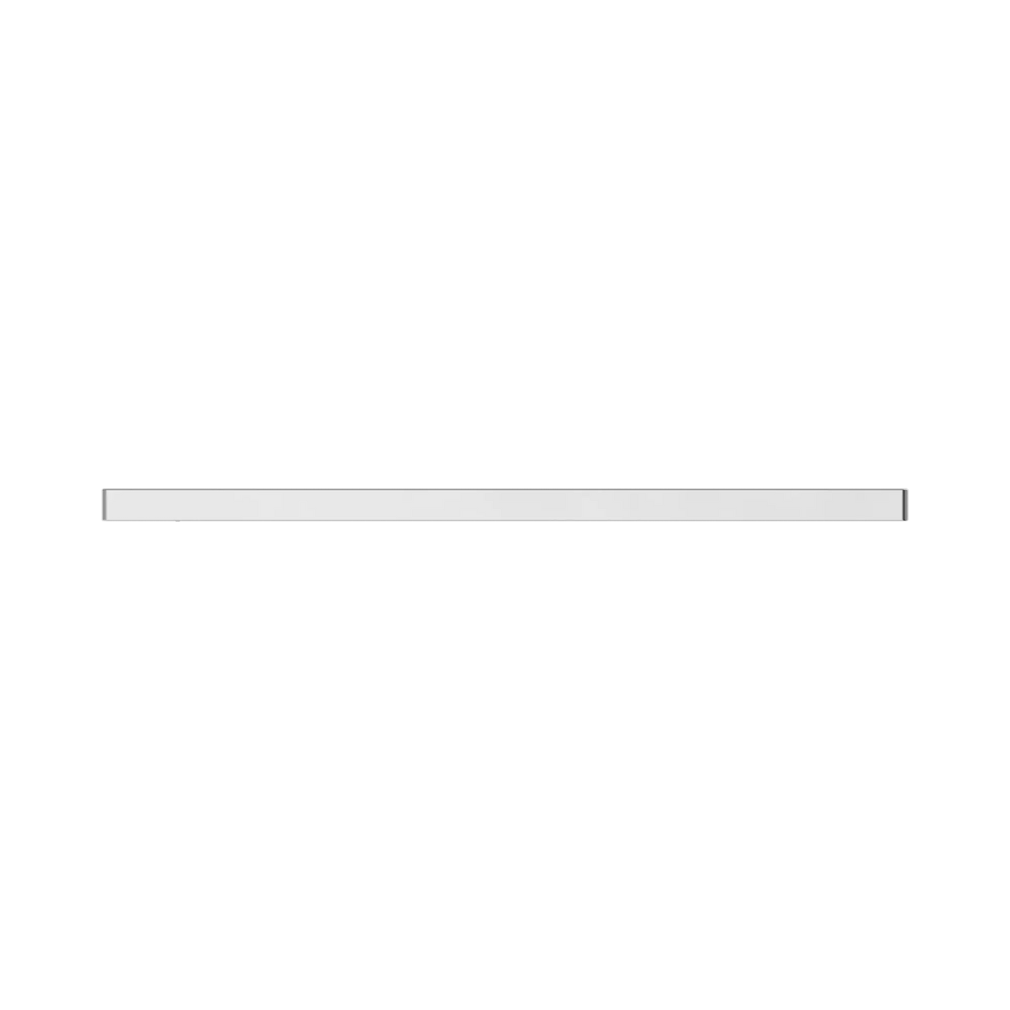 Pearl Single Towel Rail 600mm Chrome