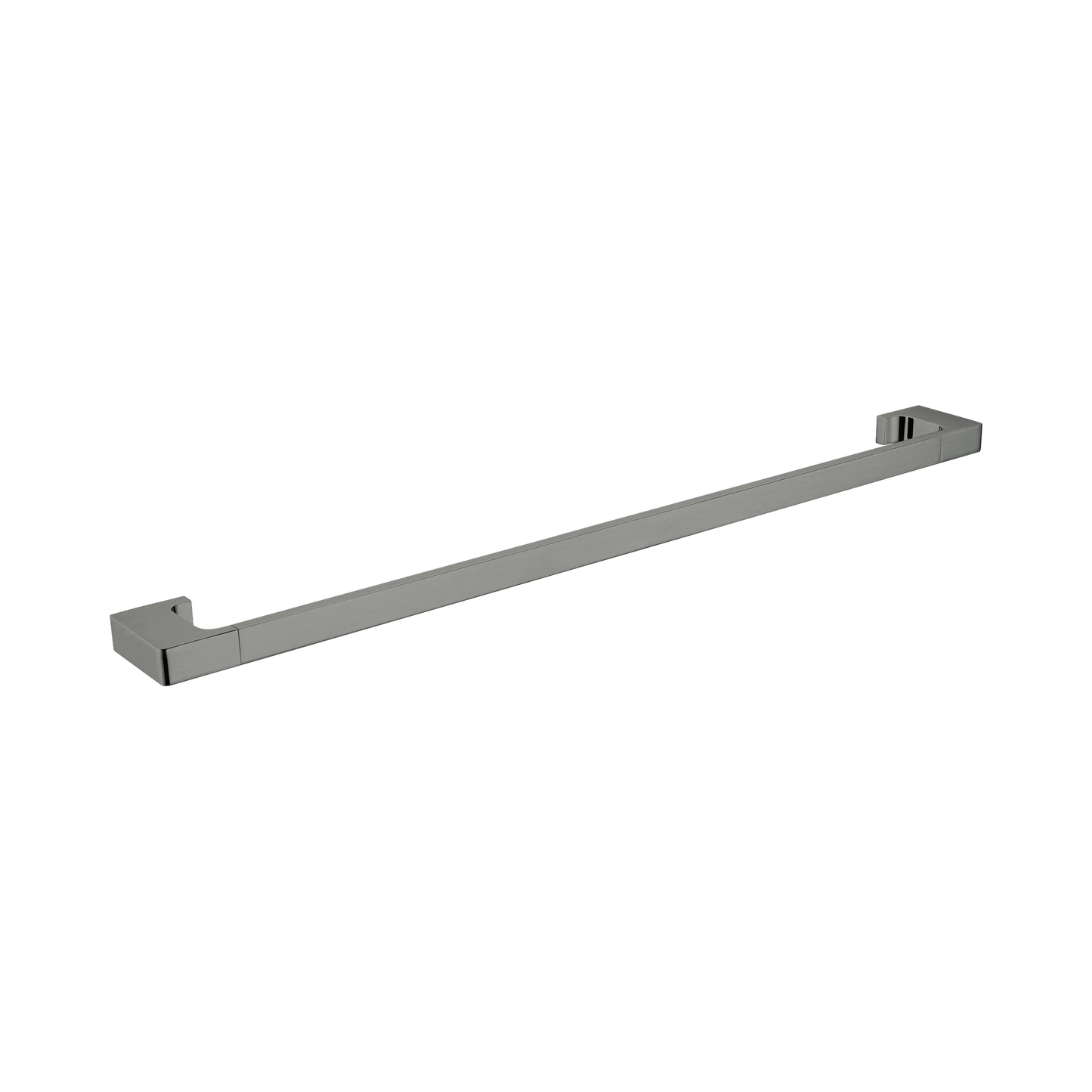 Pearl Single Towel Rail 800mm Gun Metal