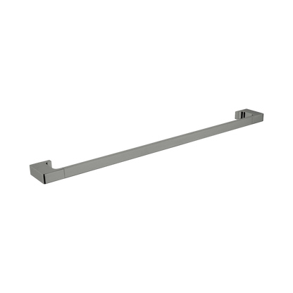 Pearl Single Towel Rail 800mm Gun Metal