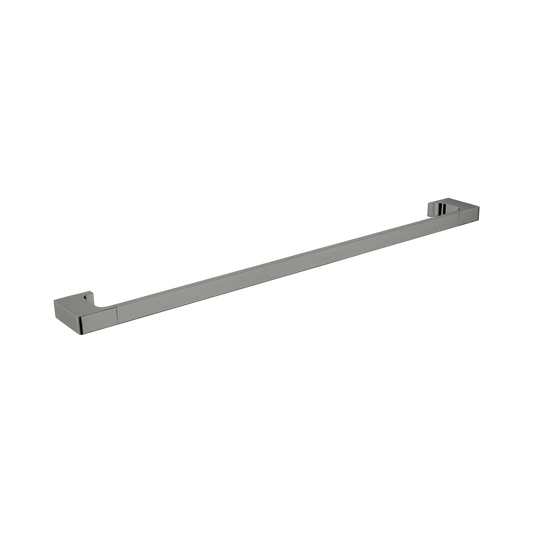 Pearl Single Towel Rail 800mm Gun Metal