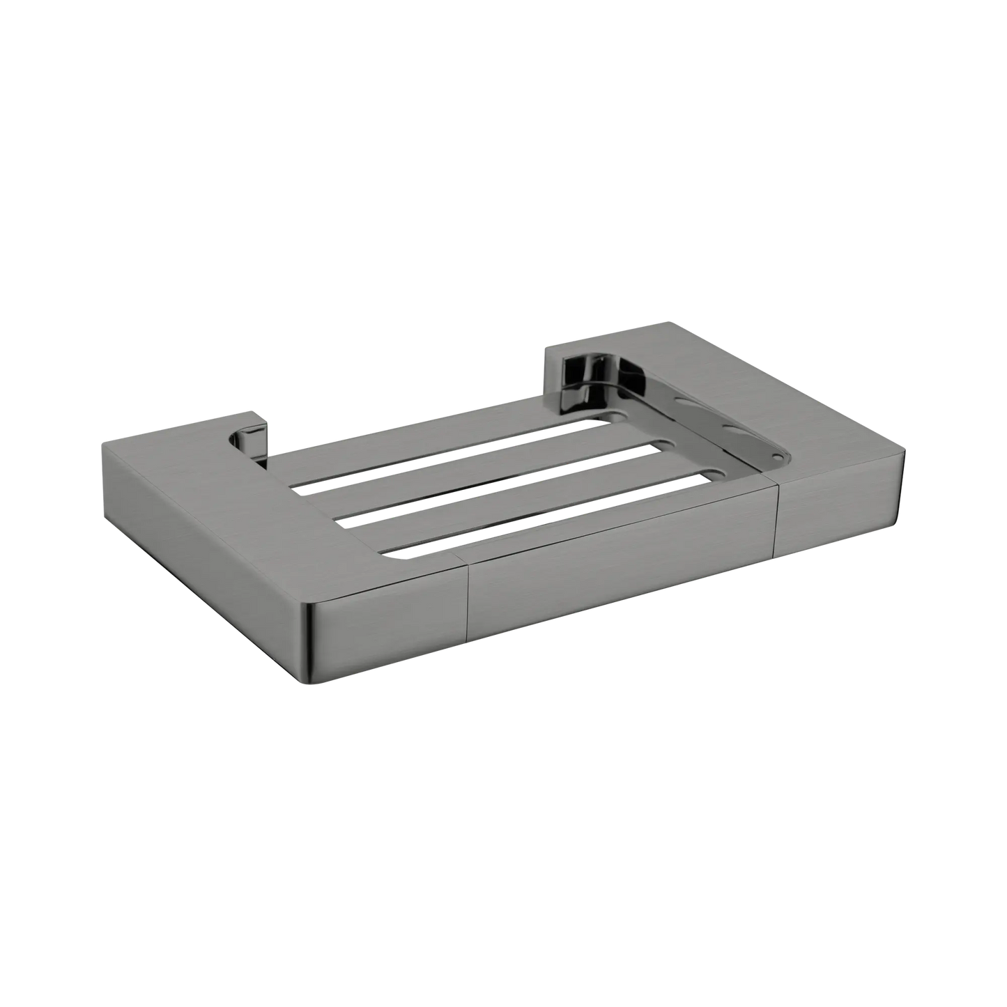 Pearl Soap Dish Holder Gun Metal