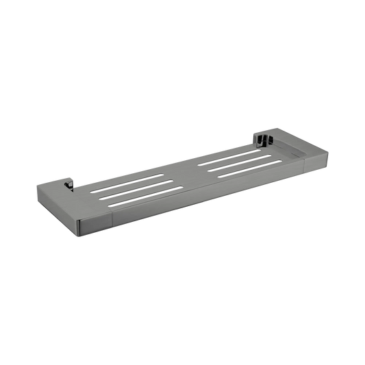 Pearl Metal Shower Shelf Gun Metal