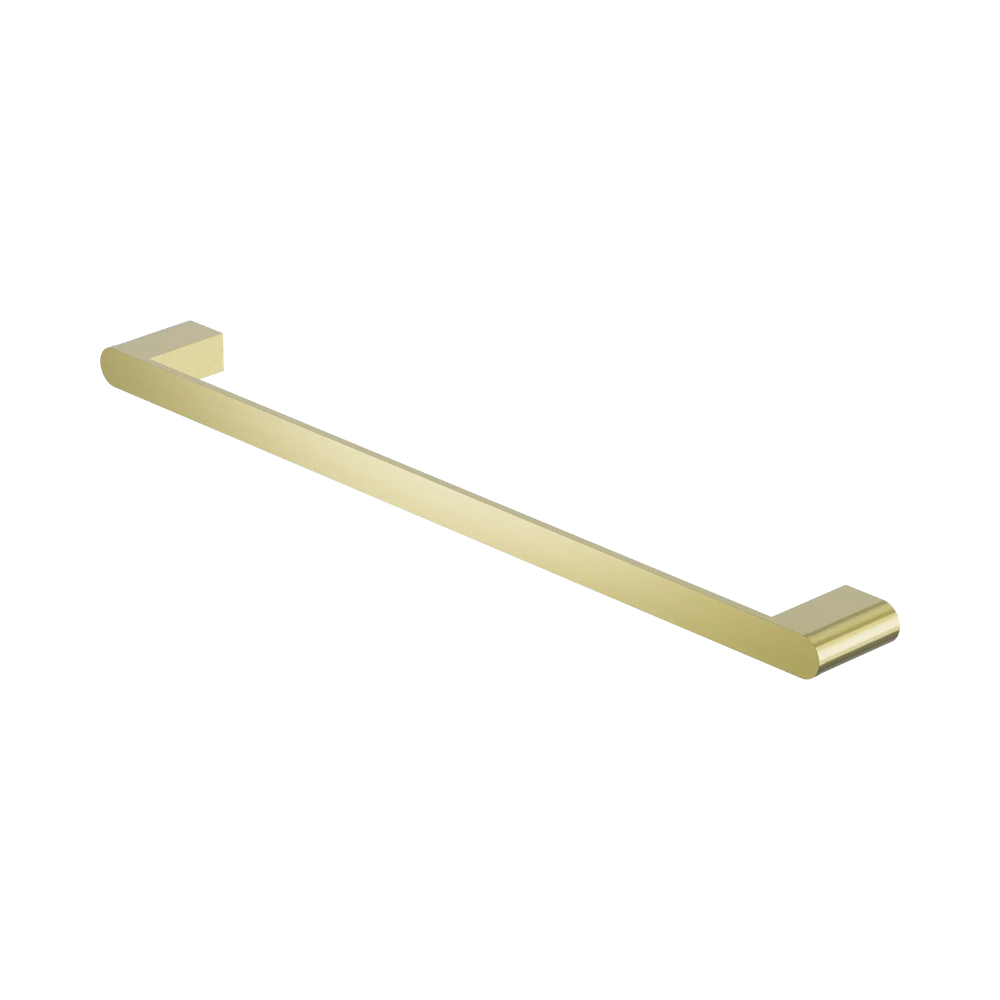 Bianca Single Towel Rail 600mm Brushed Gold