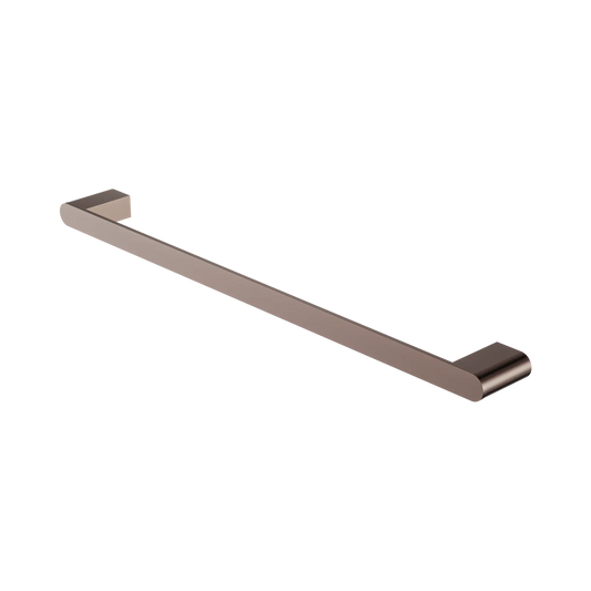 Bianca Single Towel Rail 600mm Brushed Bronze