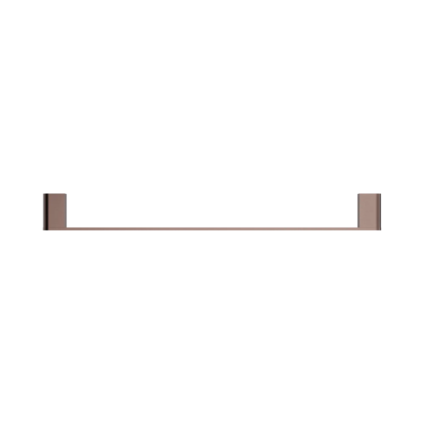Bianca Single Towel Rail 600mm Brushed Bronze