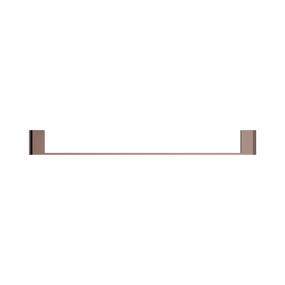 Bianca Single Towel Rail 600mm Brushed Bronze