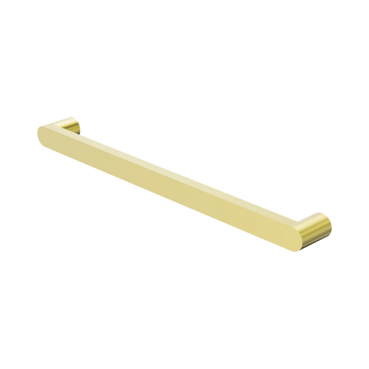 Bianca 240V Single Heated Towel Rail Brushed Gold