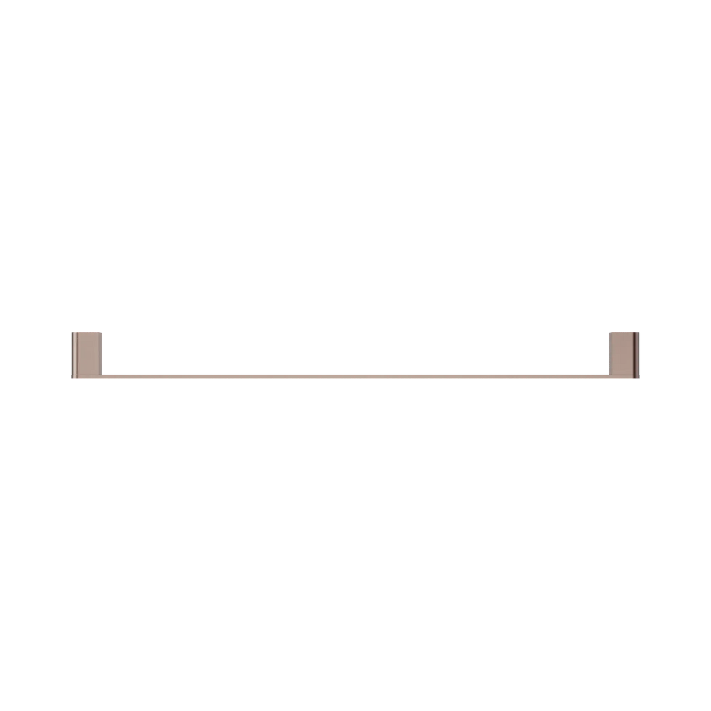 Bianca Single Towel Rail 800mm Brushed Bronze