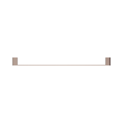 Bianca Single Towel Rail 800mm Brushed Bronze