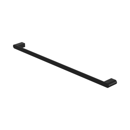 Bianca Single Towel Rail 800mm Matte Black