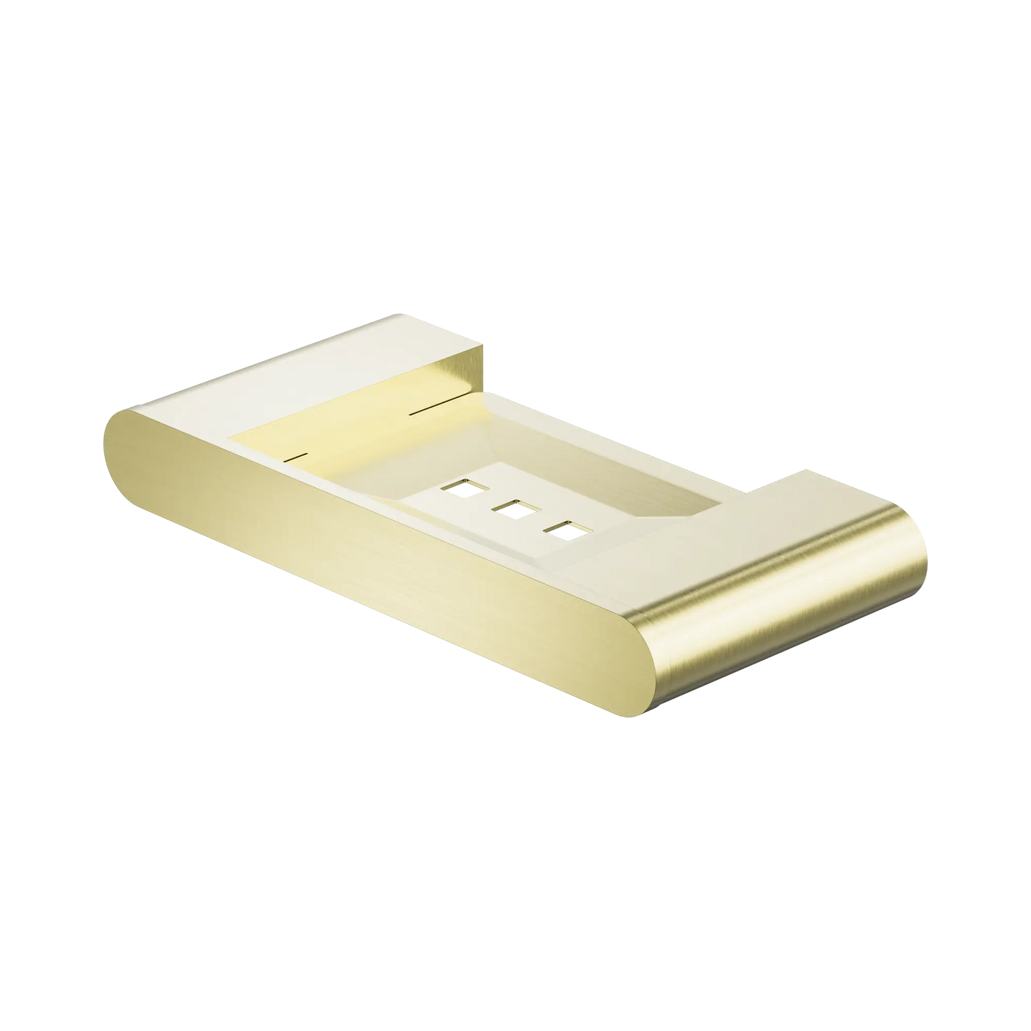 Bianca Soap Dish Holder Brushed Gold