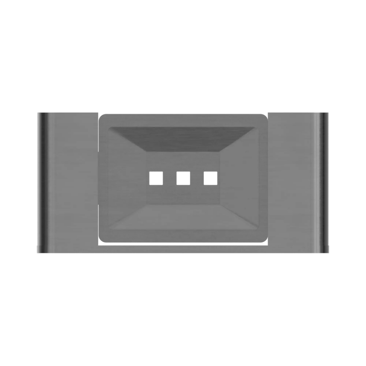 Bianca Soap Dish Holder Gun Metal