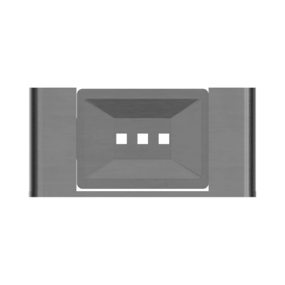 Bianca Soap Dish Holder Gun Metal