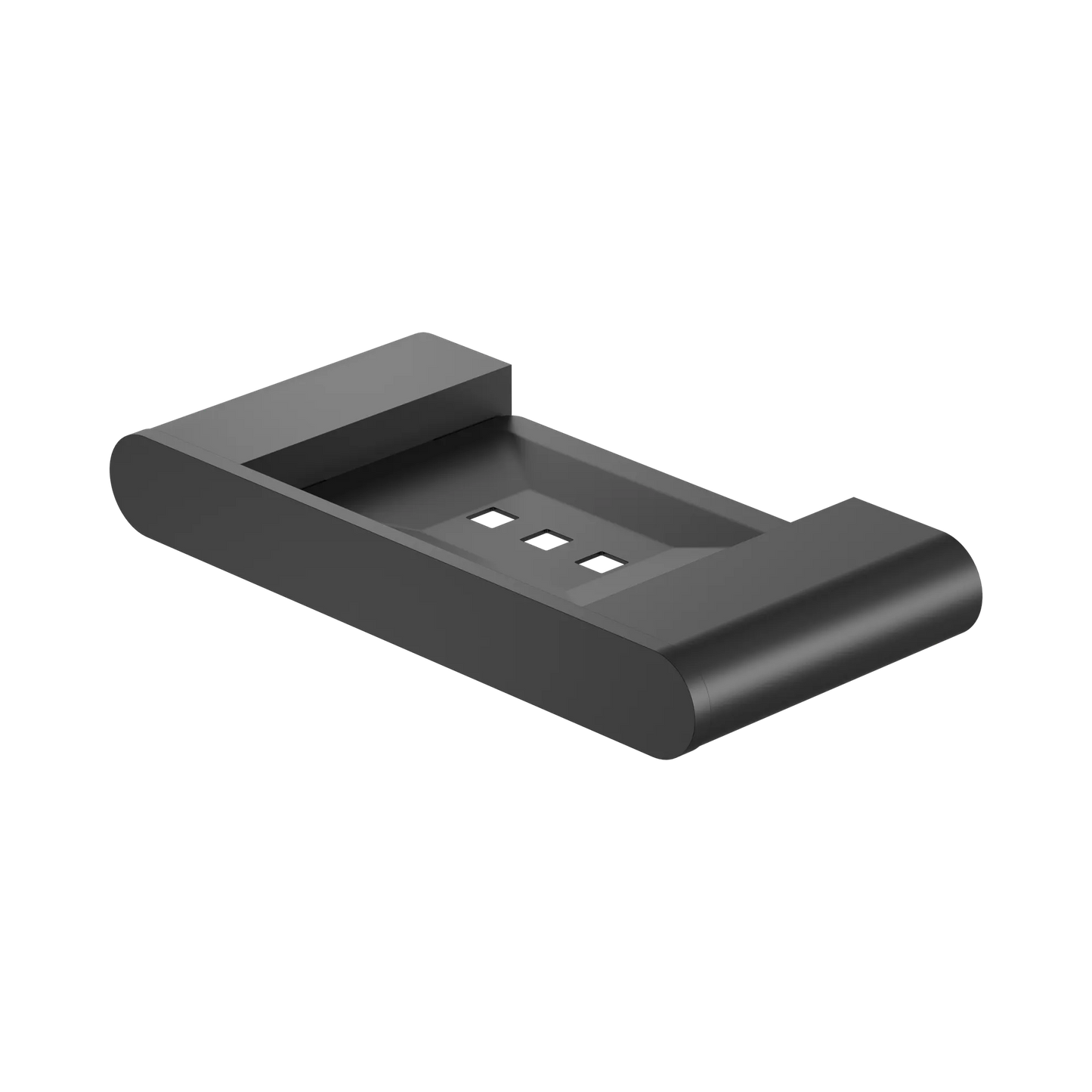Bianca Soap Dish Holder Matte Black