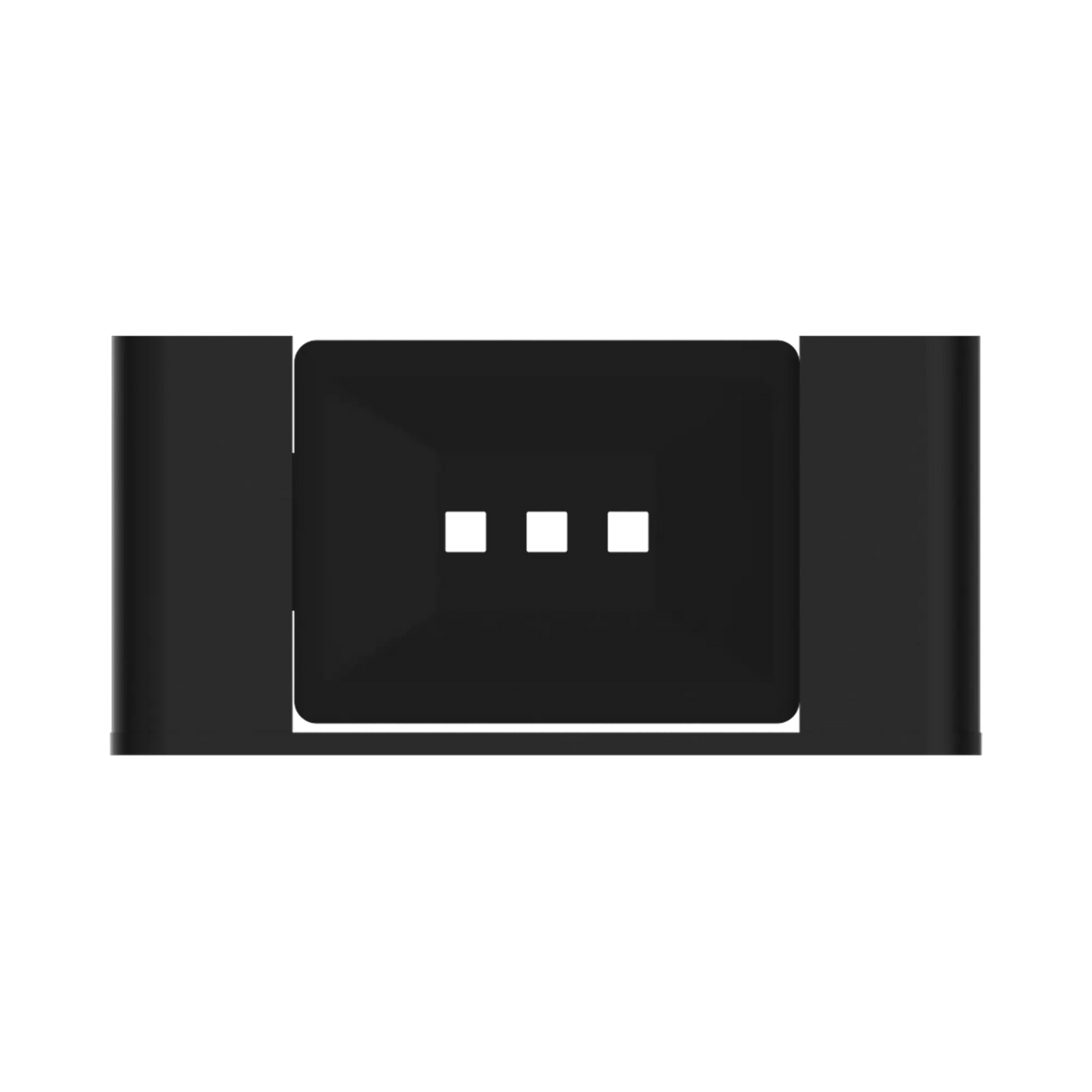 Bianca Soap Dish Holder Matte Black