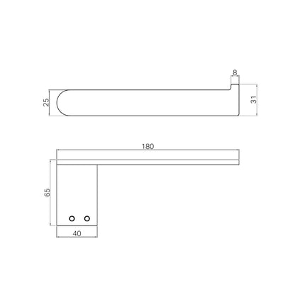 Bianca Toilet Roll Holder Chrome
