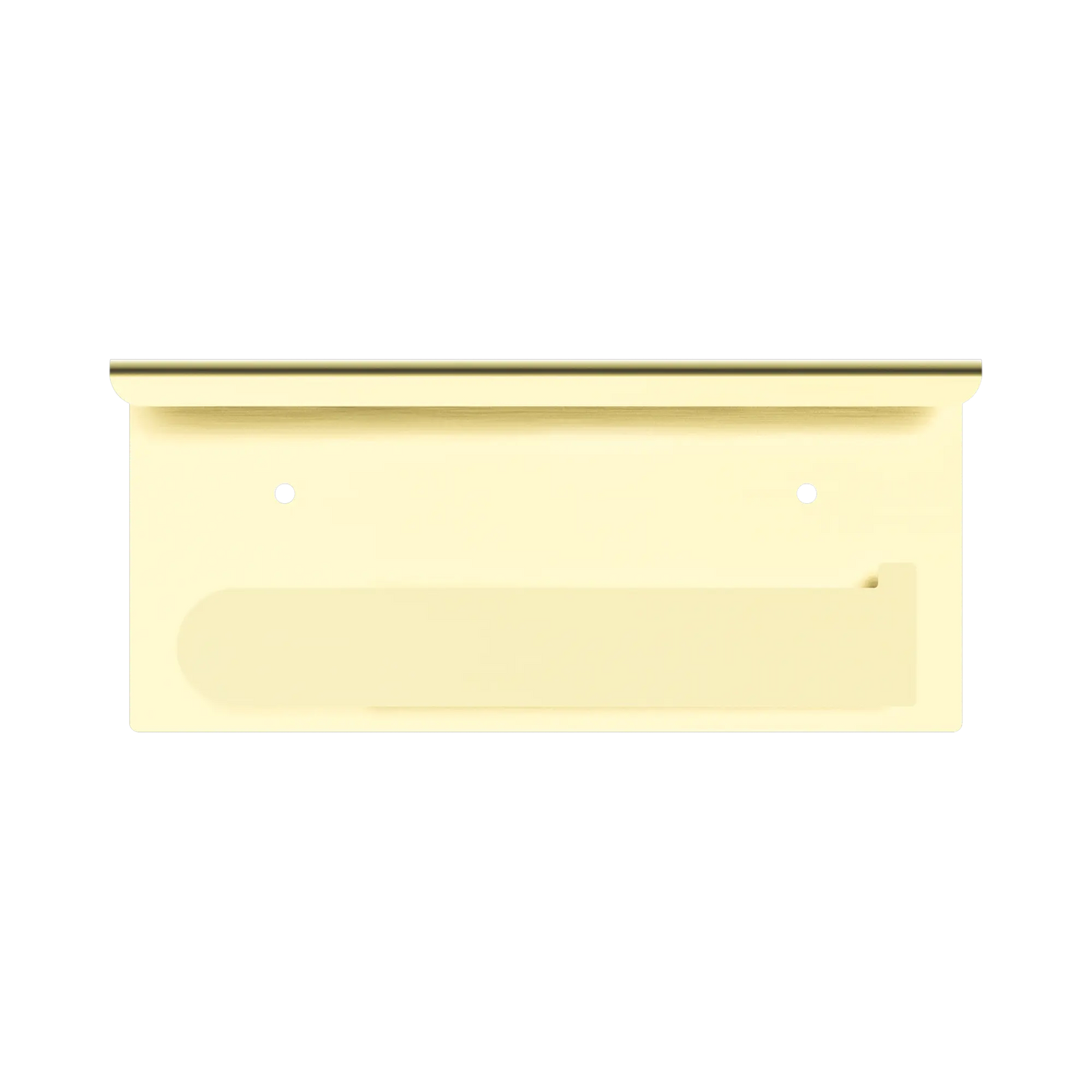 Bianca Toilet Roll Holder With Phone Holder Brushed Gold
