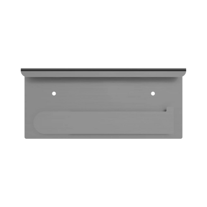 Bianca Toilet Roll Holder With Phone Holder Gun Metal