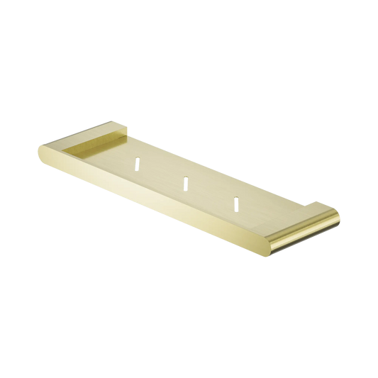 Bianca Metal Shower Shelf Brushed Gold