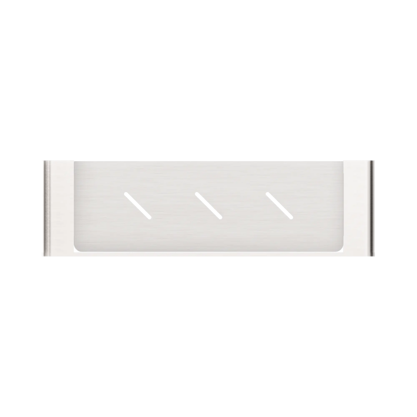 Bianca Metal Shower Shelf Brushed Nickel