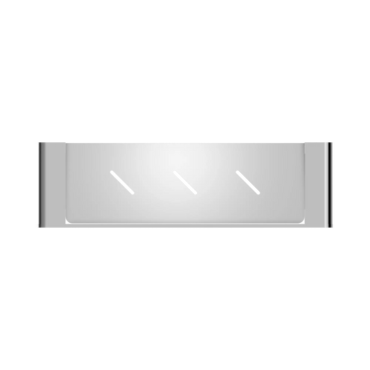 Bianca Metal Shower Shelf Chrome