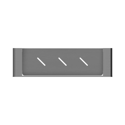 Bianca Metal Shower Shelf Gun Metal