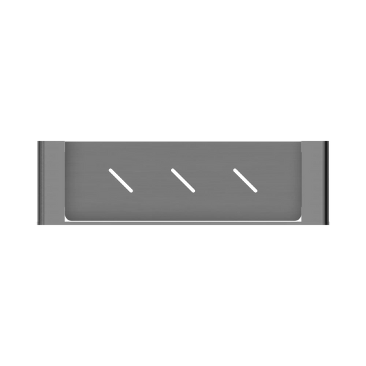 Bianca Metal Shower Shelf Gun Metal
