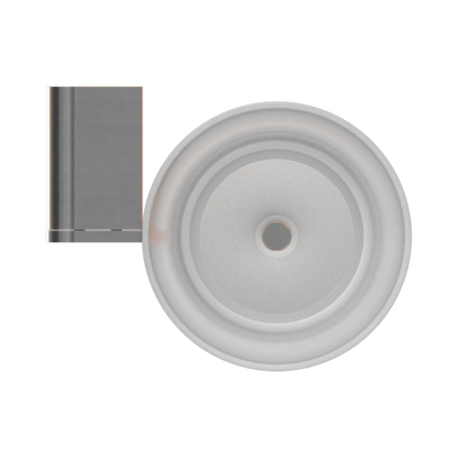 Bianca Toilet Brush Holder Gun Metal