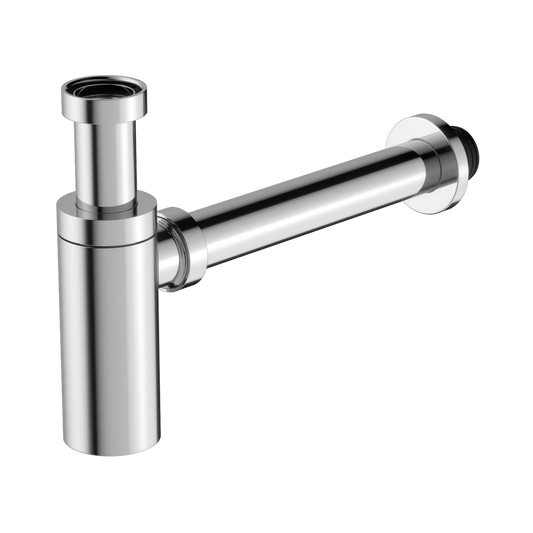 40mm Round Bottle Trap Chrome