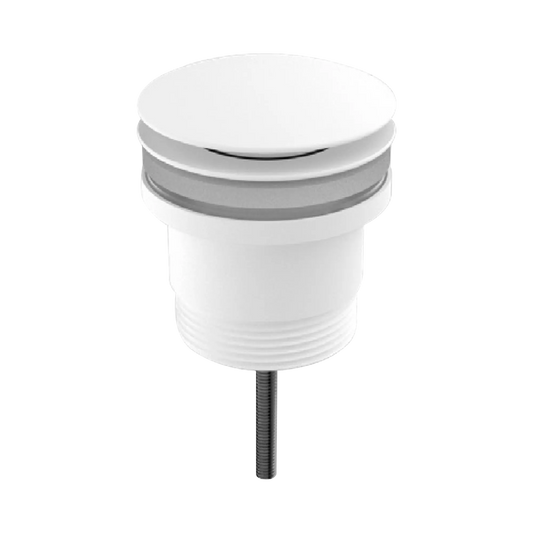 Universal Pop Up Waste Matte White