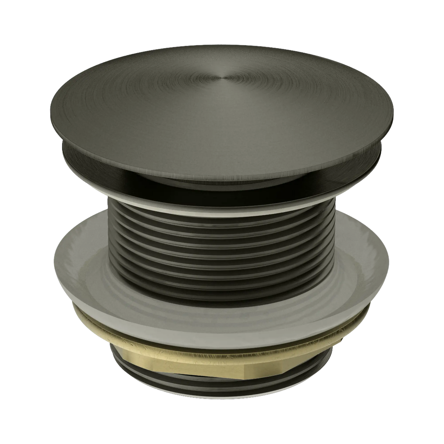 40mm Bath Pop-Up Plug With Removable Waste No Overflow Graphite