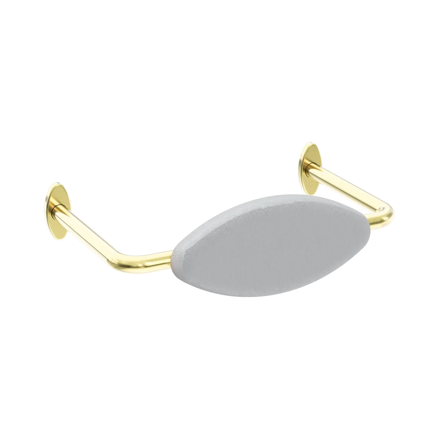 Mecca Care DDA Accessible Toilet Backrest Brushed Gold