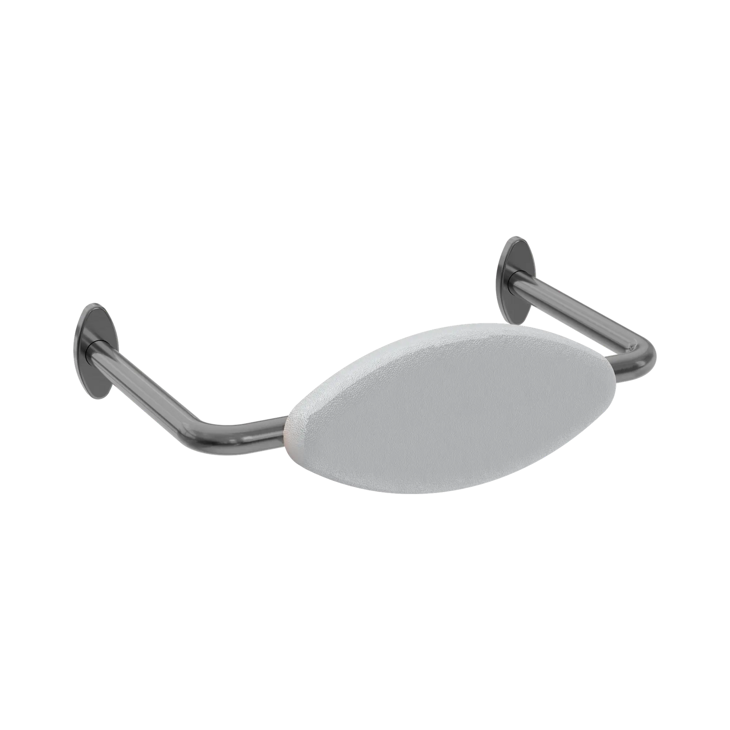 Mecca Care DDA Accessible Toilet Backrest Gun Metal
