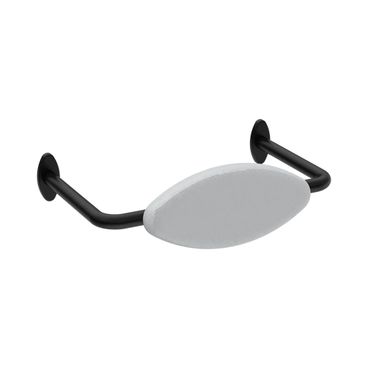 Mecca Care DDA Accessible Toilet Backrest Matte Black