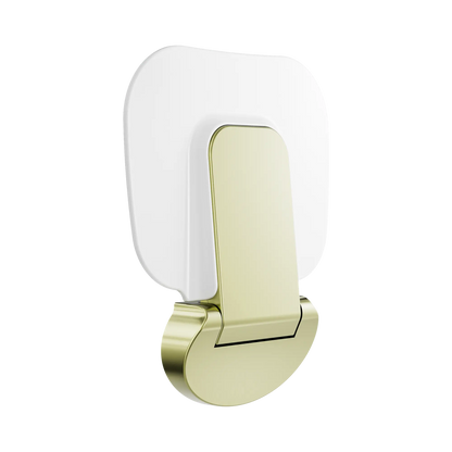 Mecca Care Shower Seat 400X330mm Brushed Gold