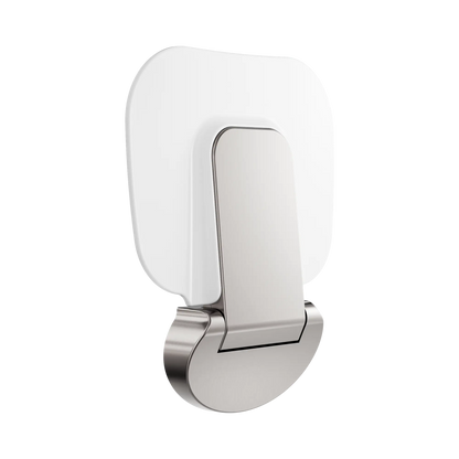 Mecca Care Shower Seat 400X330mm Brushed Nickel