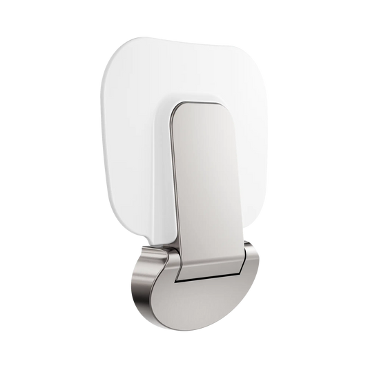 Mecca Care Shower Seat 400X330mm Brushed Nickel