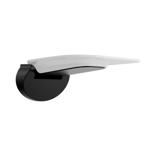 Mecca Care Shower Seat 400X330mm Matte Black