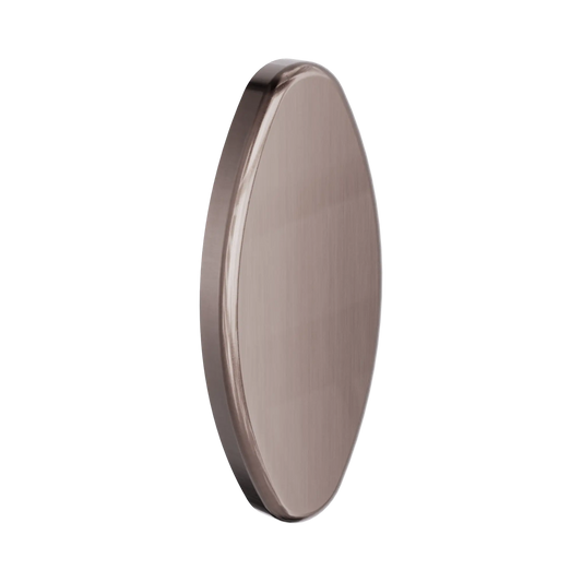 Backrest Removable Wall Cover Plate Brushed Bronze