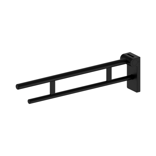 Mecca Care Foldable Toilet Support Arm Matte Black
